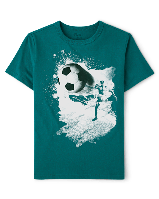 Boys Soccer Graphic Tee