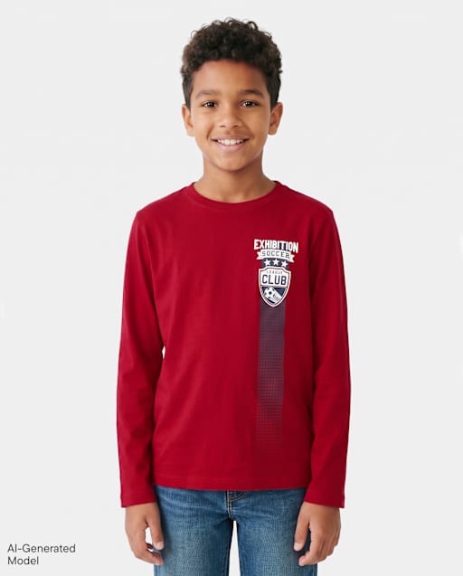 Boys Soccer Club Graphic Tee