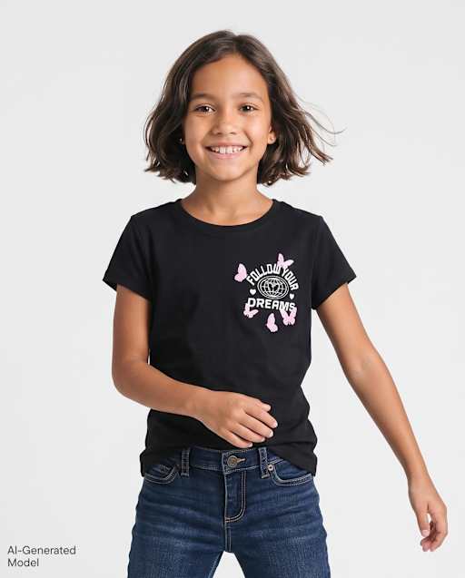 Girls Follow Your Dreams Graphic Tee