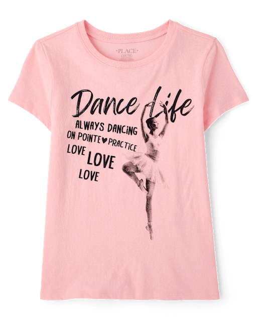 Girls Dance Life Graphic Tee