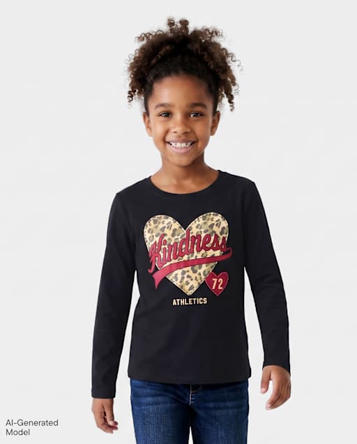 Girls Kindness Graphic Tee