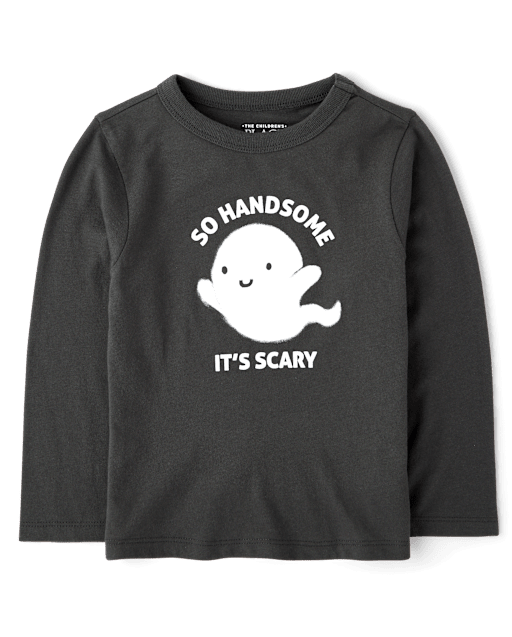 T-shirt graphique d'Halloween pour bébés et petits garçons