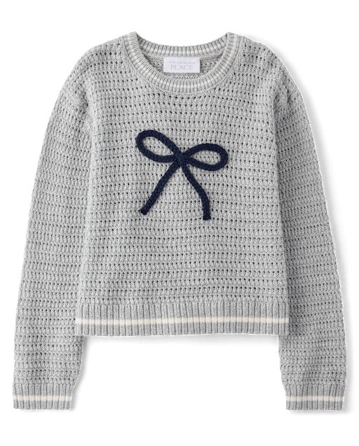 Toddler Girls Embellished Sweater
