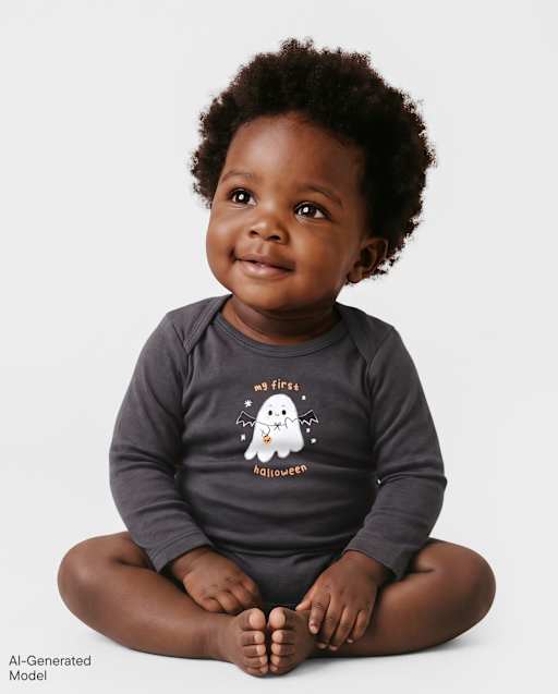 Baby First Halloween Graphic Bodysuit