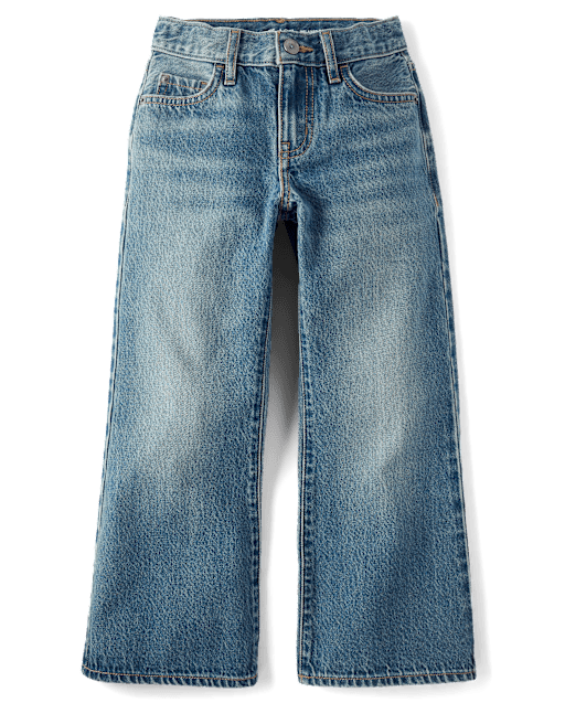 Boys Relaxed Bootcut Jeans