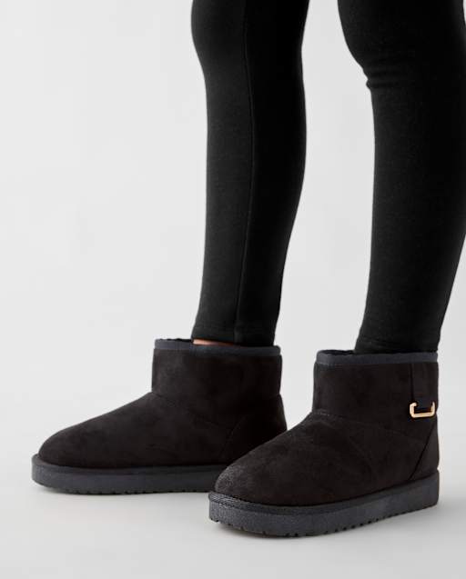 Girls Teddy Boots