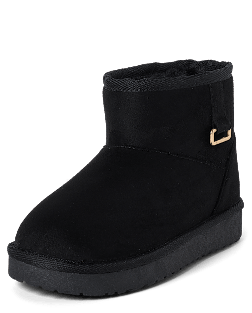 Girls Teddy Boots