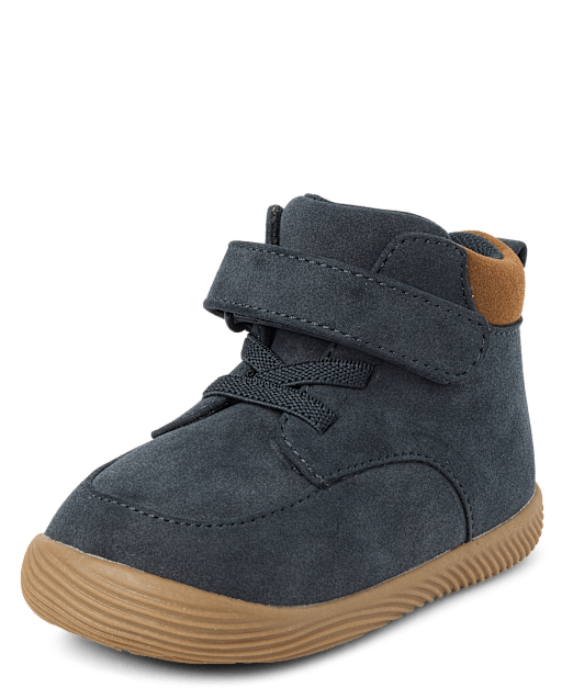 Baby Boys First Steps High Top Boots