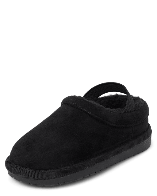 Toddler Boys Teddy Slip Ons