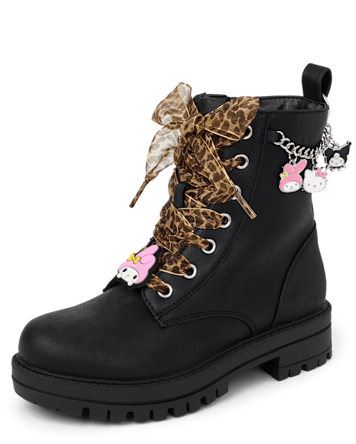 Girls Hello Kitty® And Friends Combat Boots