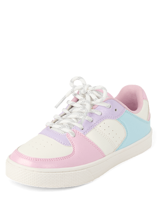 Girls Colorblock Low Top Sneakers