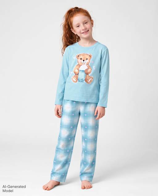 Girls Bear Pajamas