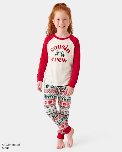 Kids Cousin Crew Cotton And Dream Fleece Pajamas