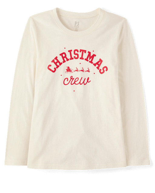 Haut de pyjama de Noël assorti pour toute la famille, pour femmes