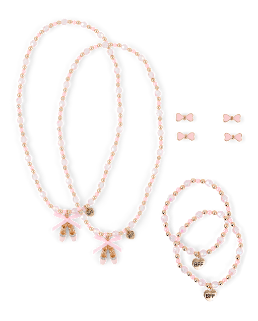 Girls Ballerina BFF 6-Piece Jewelry Set