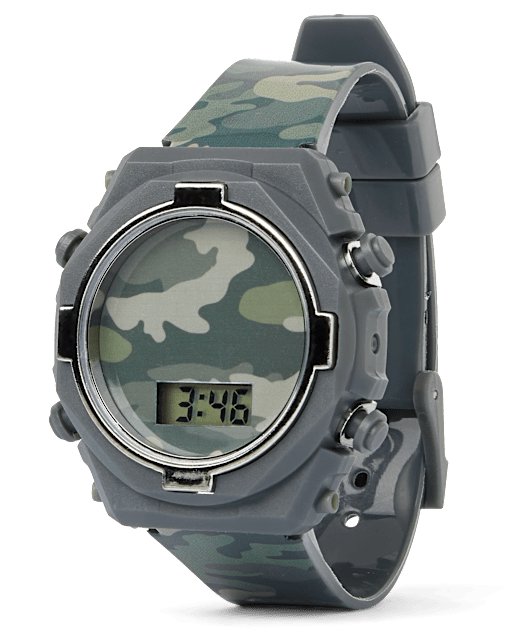 Boys Camo Digital Watch
