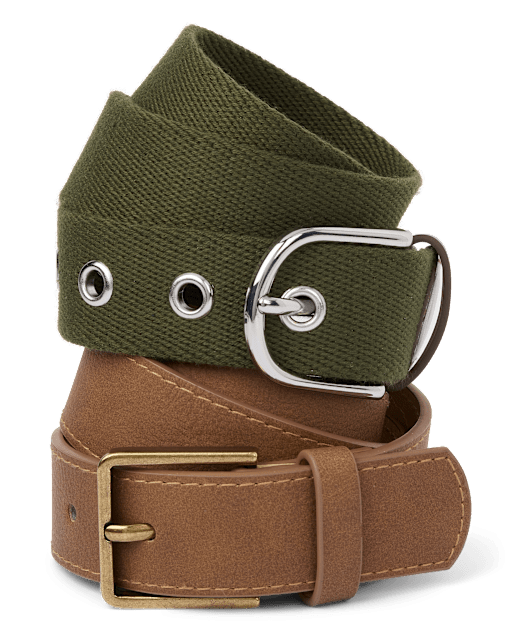 Boys Belt 2-Pack