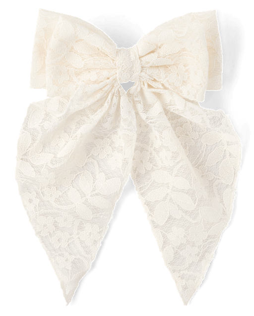 Girls Lace Bow Hair Clip