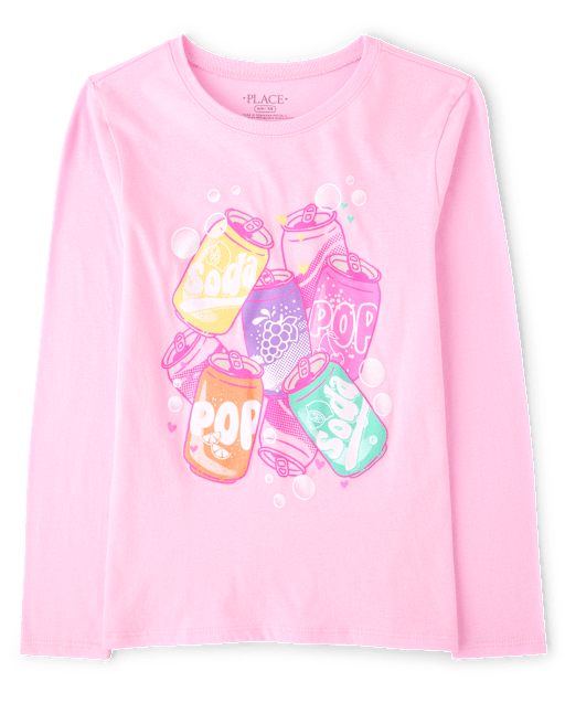 Girls Soda Graphic Tee