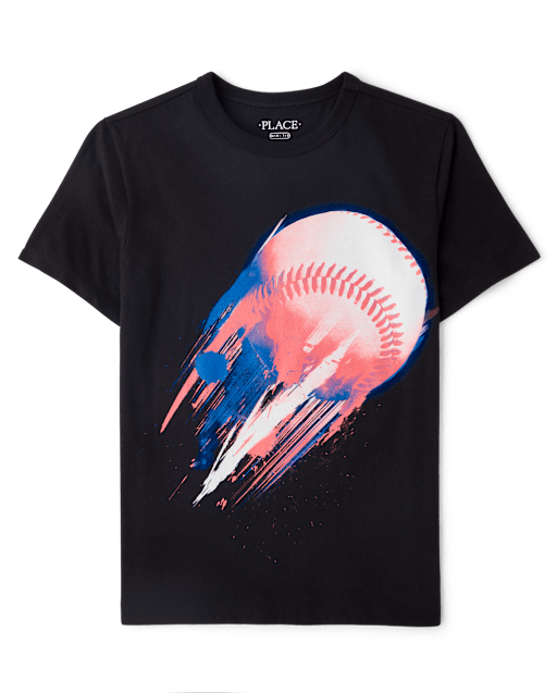 Boys Baseball Graphic Tee