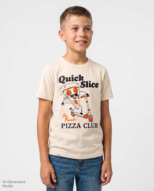 Boys Pizza Club Graphic Tee