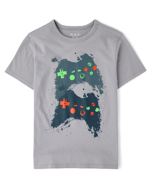 Boys Video Game Controller Graphic Tee