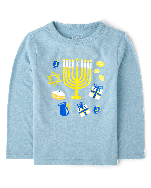 Baby And Toddler Boys Hanukkah Graphic Tee