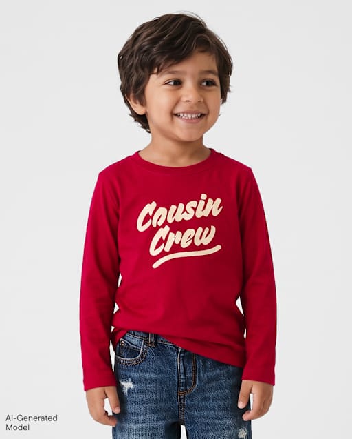 Baby And Toddler Cousin Crew Graphic Tee