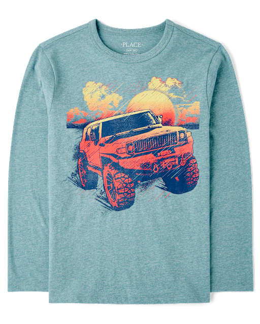 Boys Monster Truck Graphic Tee