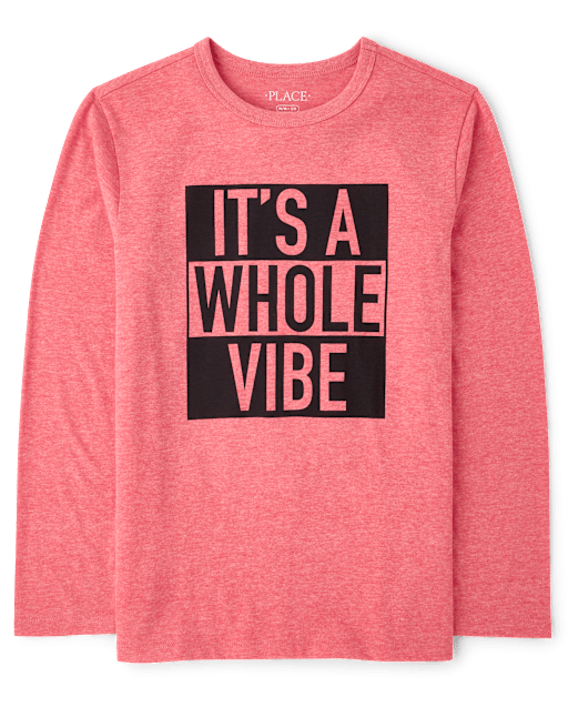 Boys Whole Vibe Graphic Tee