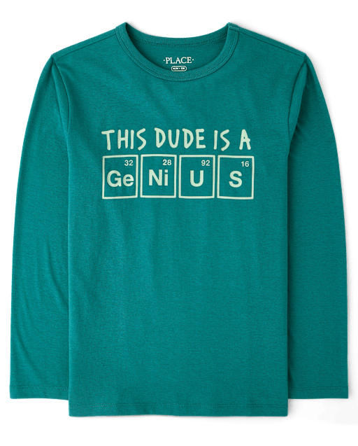 Boys Genius Graphic Tee
