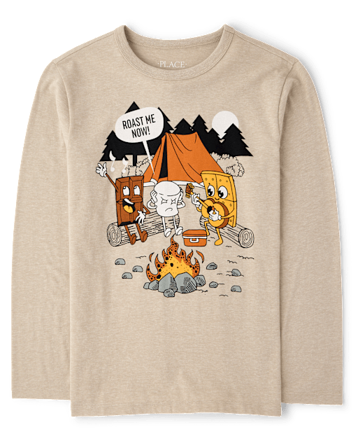 Boys S'mores Graphic Tee
