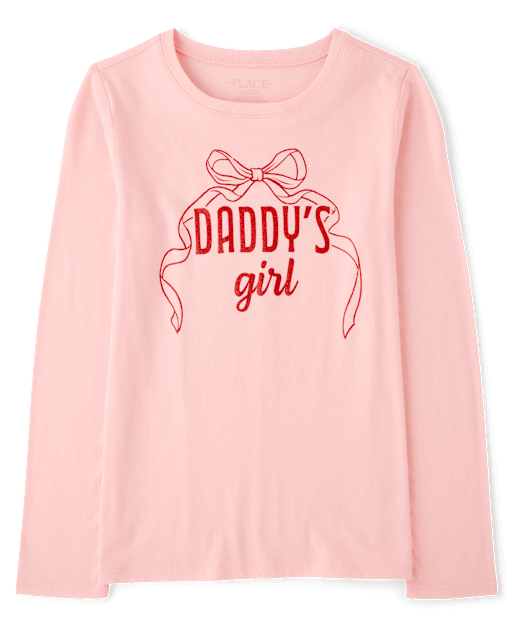 Girls Daddy's Girl Graphic Tee