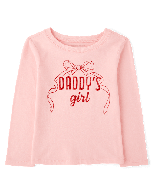 Baby And Toddler Girls Daddy's Girl Graphic Tee