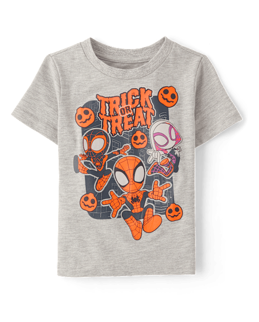 Baby And Toddler Boys Spidey™ And Friends Halloween Graphic Tee