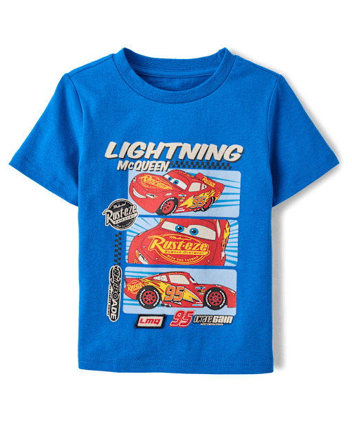 Baby And Toddler Boys Lightning McQueen Graphic Tee