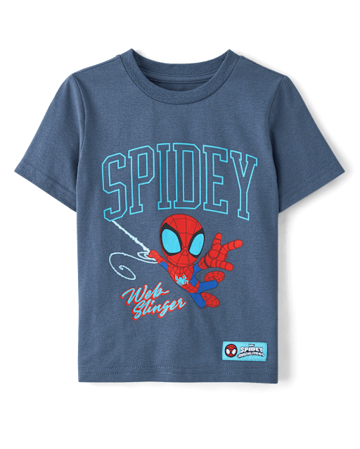 Baby And Toddler Boys Spideyâ¢ Front And Back Graphic Tee