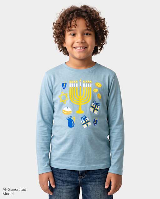 Boys Hanukkah Graphic Tee