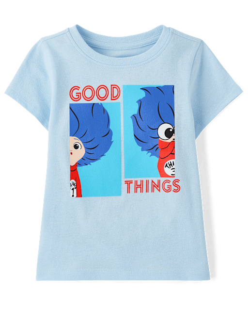 Baby And Toddler Girls Dr. Seuss Cat In The Hat™ Graphic Tee