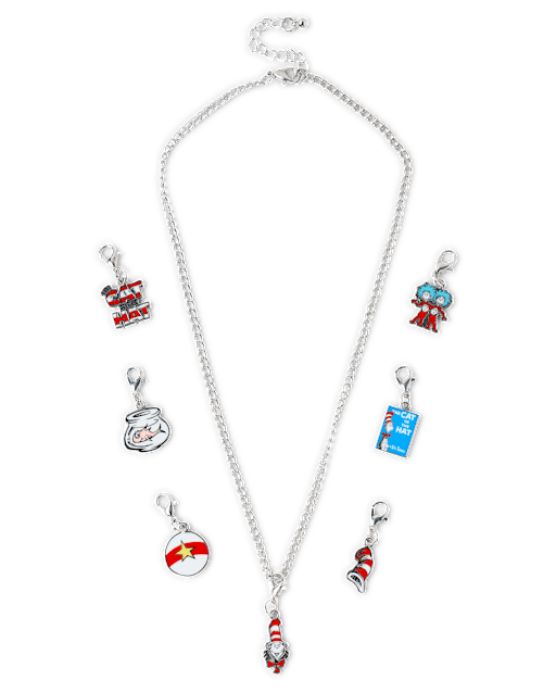Collier à breloques Dr. Seuss Chat chapeauté™ pour filles