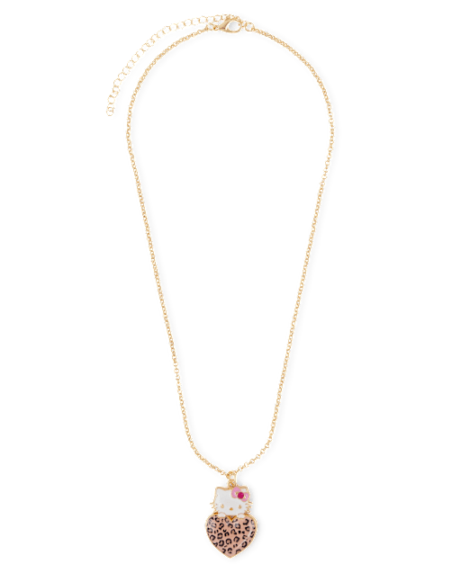 Girls Hello Kitty® Leopard Necklace