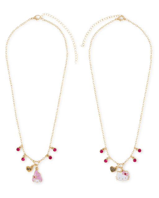 Girls Hello Kitty® And Friends BFF Necklace 2-Pack