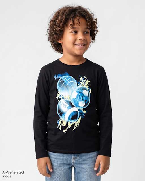 Boys Sports Graphic Tee
