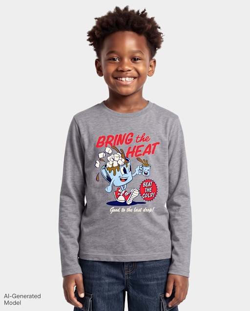 Boys Hot Cocoa Graphic Tee