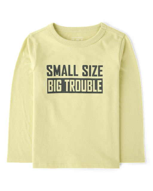 Baby And Toddler Boys Big Trouble Graphic Tee