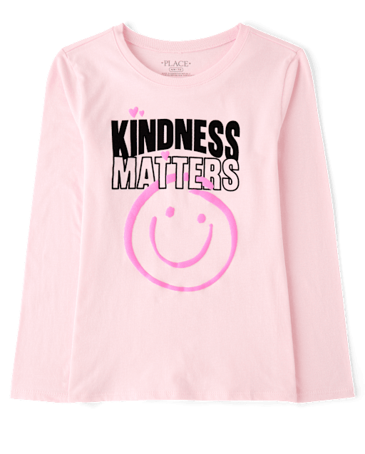 Girls Kindness Matters Graphic Tee