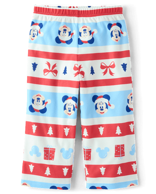 Toddler Matching Family Mickey Mouse™ Holiday Fairisle Pajama Pants