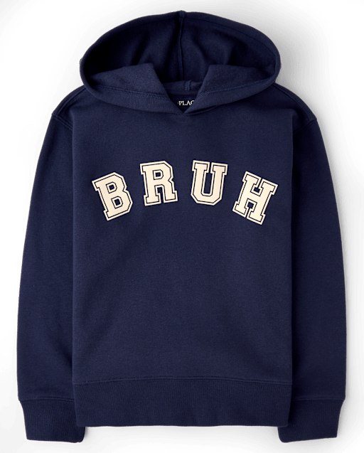 Boys Bruh Premium Fleece Hoodie