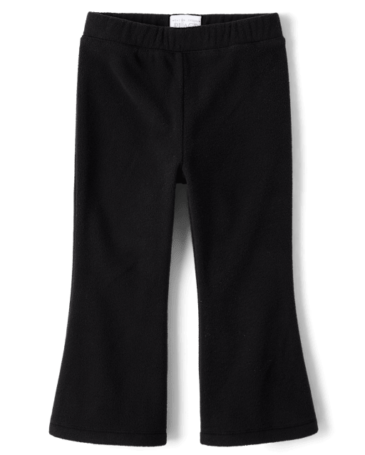 Toddler Girls Microfleece Flare Sweatpants