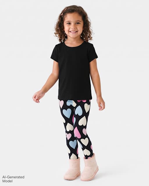 Baby And Toddler Girls Print Leggings